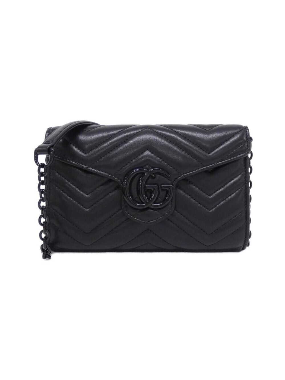 Gucci GG Marmont Chain Wallet Shoulder Bag
